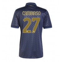 Camisa de Futebol Juventus Andrea Cambiaso #27 Equipamento Alternativo 2024-25 Manga Curta